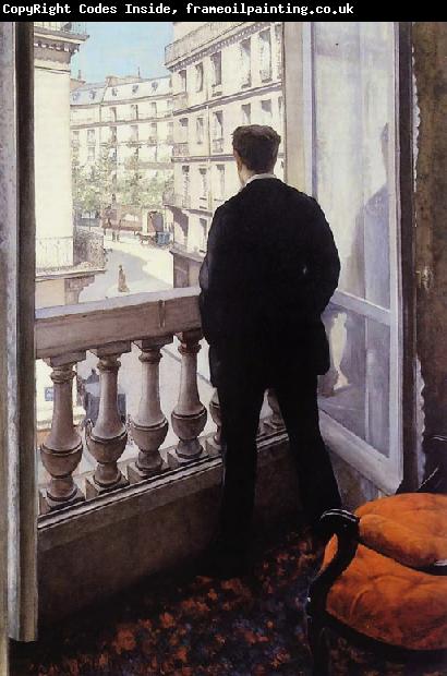 Gustave Caillebotte Young Man at His Window (nn02)
